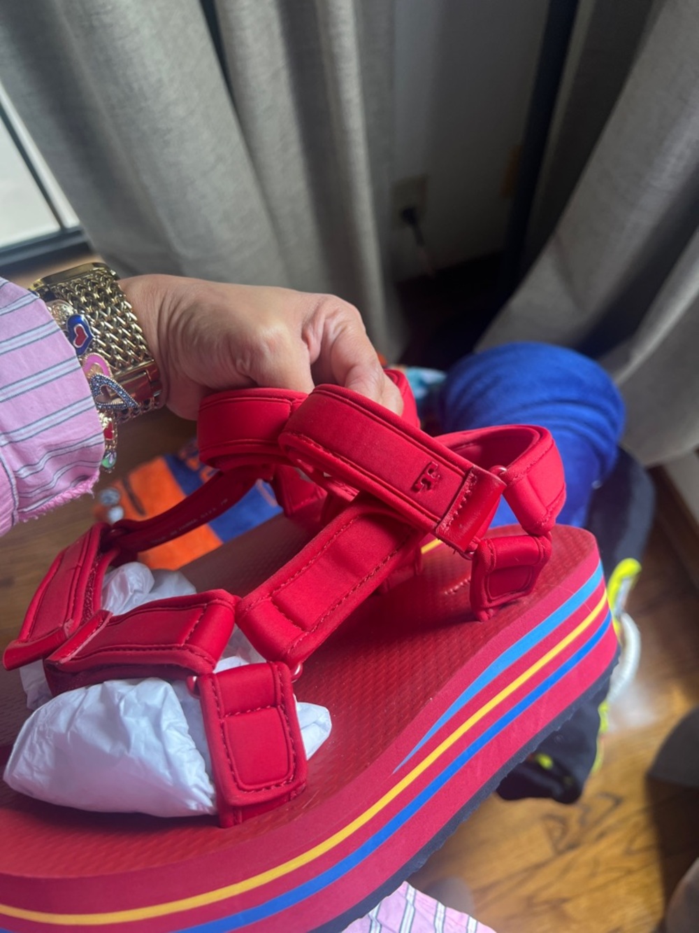 Tory Burch, Eva sport sandal - Picture 8 of 9